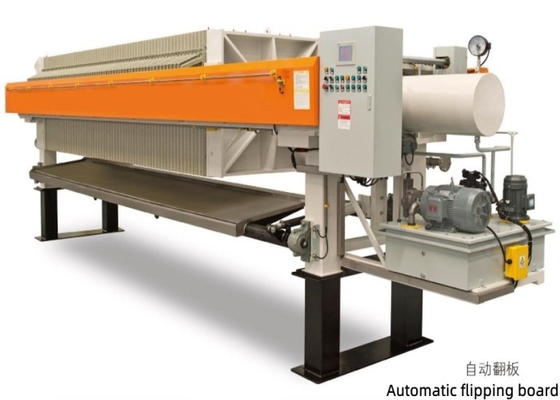 Automatische Flipping Board Filter Press Schlamm Press Maschine einfach zu installieren