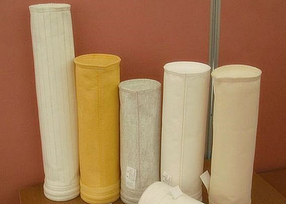Nomex-Filterbeutel mit hohem Luft-Stoff-Verhältnis, Abriebfestigkeit und hoher Temperaturbeständigkeit für die Staubsammlung in Zementöfen