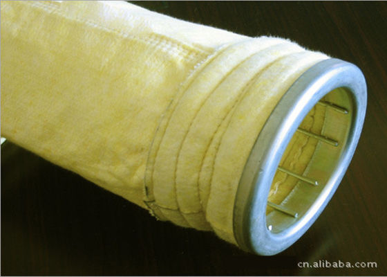 FMS-Filtergewebe mit Glasfasergarn-Scrim und Nomex-Faser-Komposition für eine verbesserte mechanische Festigkeit und Filtration