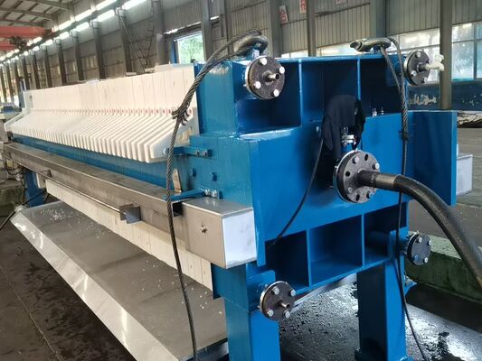 Filterpresse zur Schlammentwässerung Filterfläche 80M2