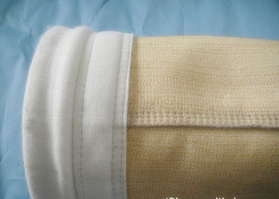 Nomex-Filterbeutel mit hohem Luft-Stoff-Verhältnis, Abriebfestigkeit und hoher Temperaturbeständigkeit für die Staubsammlung in Zementöfen